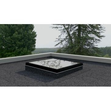 Whitesales ray.lux Double Glazed Flat Glass Rooflight (To Suit A Builder's Upstand)