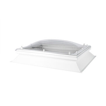 Coxdome Rooftop Access Polycarbonate (150mm Splayed Upstand)