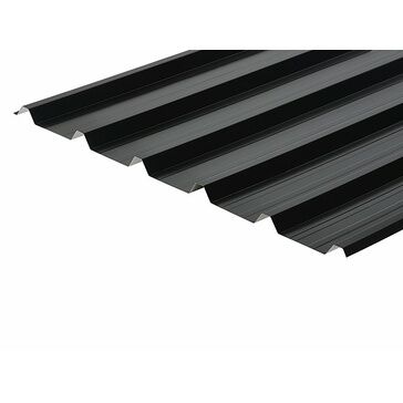 Cladco 32/1000 Box Profile Polyester Paint Coated 0.7mm Metal Roof Sheet - Black