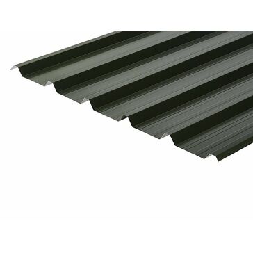 Cladco 32/1000 Box Profile 0.5mm Metal Roof Sheet - Juniper Green (Polyester Paint Coated)