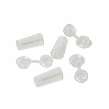 RoofPro Clear Capped Screws For Corrubit Roof Sheets - Pack of 50