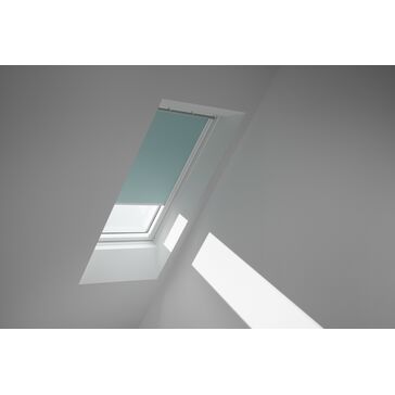 VELUX DKY 4903SWL Manual Blackout Blind 'White Line' Nature Collection - Lake
