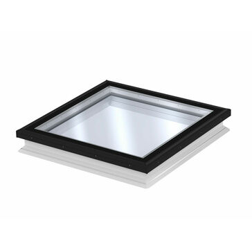VELUX Solar Flat Glass Triple Glazed Rooflight - 120cm x 90cm (Includes Base Unit & Top Cover)