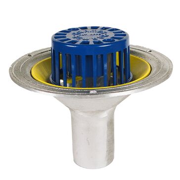 Harmer Anti Vortex Vertical Spigot Outlet (Dome Grating)