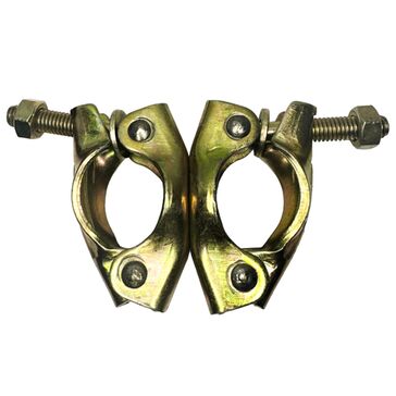 Pressed Steel BZP Swivel Coupler For 48.3mm - 50mm Tube