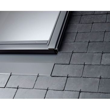 VELUX EDN UK04 2500 Pro+ Single Recessed Slate Flashing (Includes BDX) - 134cm x 98cm