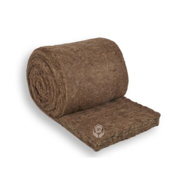 SheepWool Optimal 100% Natural Insulation Roll - 5000mm x 380mm x 100mm (Pack of 3)