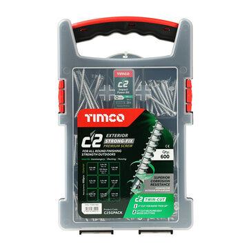 Timco C2 Exterior Mix Grab Pack (Tray of 600)