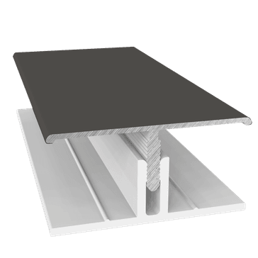Freefoam Fortex Natura V-Groove Cladding 2-Part 'H' Trim - 3m
