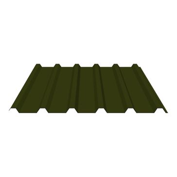 Polyester Paint Coated Steel Box Profile Roofing Sheet (32/1000) - Cut to Length