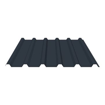 PVC Plastisol Coated Steel Box Profile Roofing Sheet (32/1000) - Cut to Length