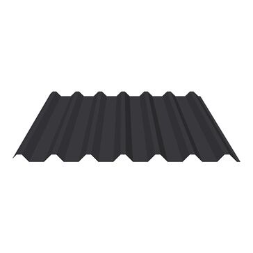 Polyester Paint Coated Steel Box Profile Roofing Sheet (34/1000) - Cut to Length