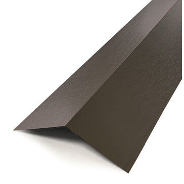 PVC Plastisol Coated 130 Degree Ridge Flashing 0.7mm - (3000mm)