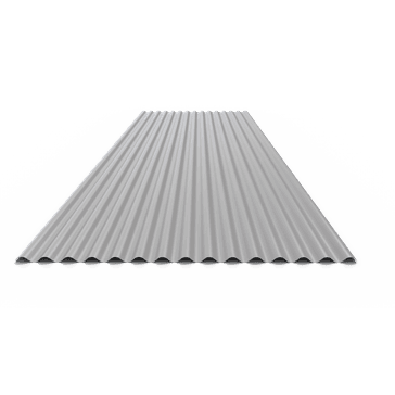 Galvanised Steel Corrugated Roofing Sheet (14/3) - Cut to Length