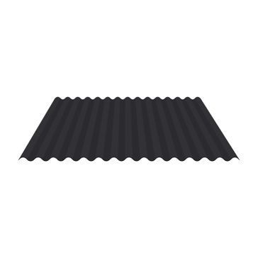 Polyester Paint Coated Steel Corrugated Roofing Sheet (14/3) - Cut to Length