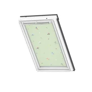 VELUX Blackout Blind - Green Stars (For pre-2014 Windows)