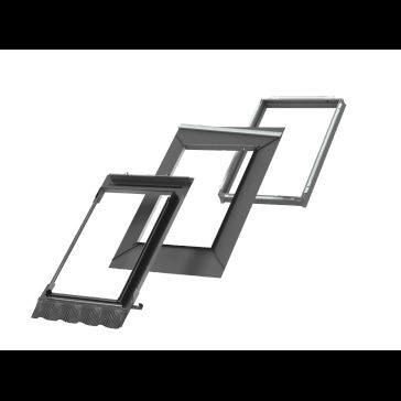 VELUX EKW MK08 2002M Pro+ Flashing Set Combi Element 2 - Standard Install - 78cm x 140cm