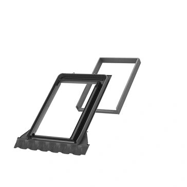 VELUX EW SK08 1000 Replacement Flashing for Single Tile Install (Includes BFX ) - Grey - 114cm x 140cm