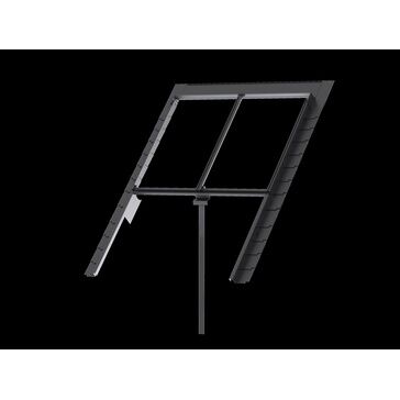 VELUX EFL PK10 2022B Slate Flashing, Twin Install VFE/VIU, Grey, 18mm Gap, +BDX, 94cm x 160cm