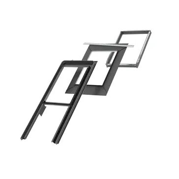 VELUX EFW MK10 2012 Tile Flashing, Single Install VFE/VIU, Grey, +BDX, 78cm x 160cm