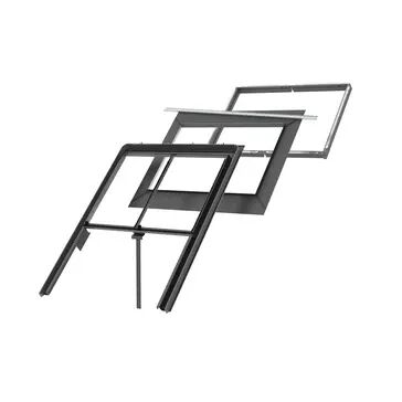 VELUX EFW UK10 2022C Tile Flashing, Twin Install VFE/VIU, Grey, 50mm Gap, +BDX, 134cm x 160cm