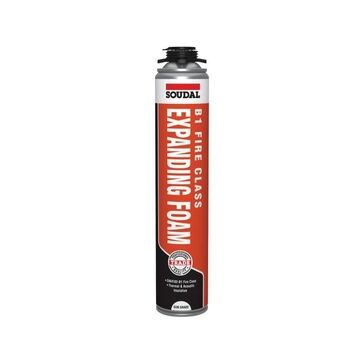 Soudal - B1 Fire Acoustic Expanding Foam - Gun Grade - 750ml