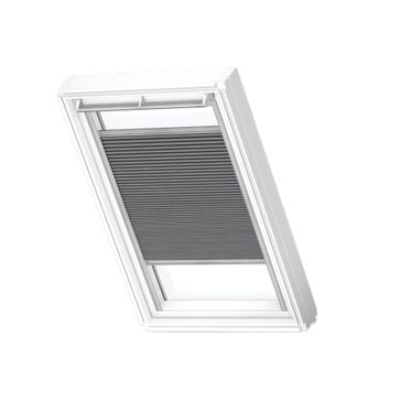 VELUX Manual Pleated Blackout Energy Dark Taupe 94cm x 118cm