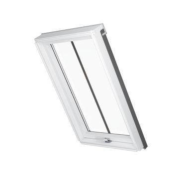 Wooden Double-Glazed RoofLITE+ SOLID CONSERVATION White VENT Roof Window