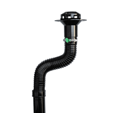 Flextender extension pipe for Spoutlet