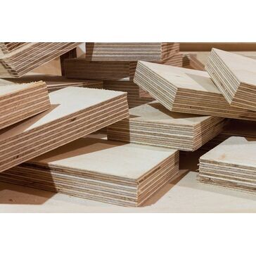 Hardwood Faced Poplar Core B/BB CE Structural Plywood EN636-2 Class 2 EN314-2 FSC - 2440mm x 1223mm