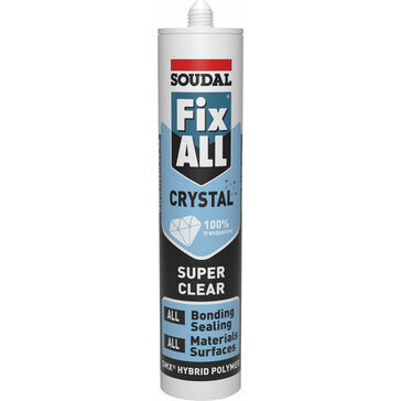 Soudal Fix ALL Crystal Sealant & Adhesive (118779)