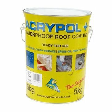 Acrypol + Waterproof Roof Coating System (5kg) Pack of 4