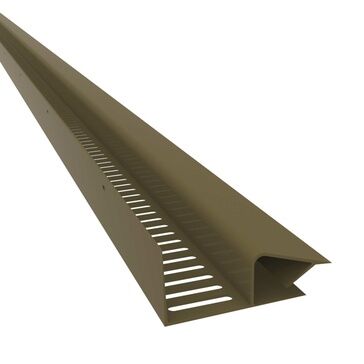Manthorpe G800 10mm Continuous Soffit Vent (Pack of 10)