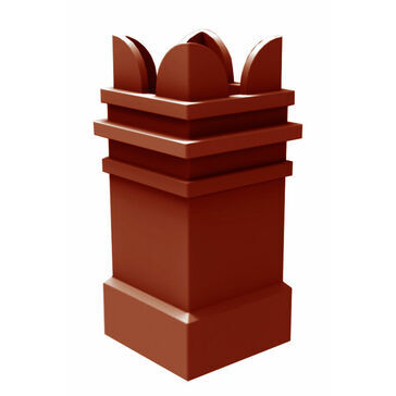 Square Spiked Chimney Pot (670mm)