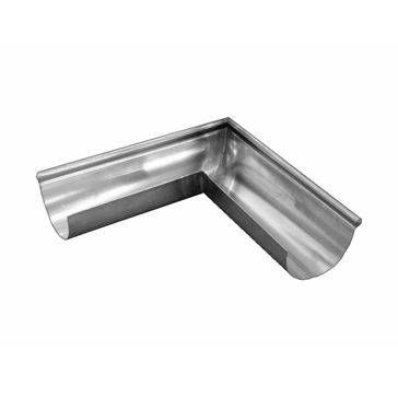 Stainless Gutta Half Round Corner - 135º