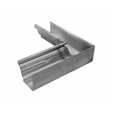 Stainless Gutta Stainless Large Ogee Corner - Special Angle Internal