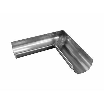 Stainless Gutta Stainless Large Half Round Corner - Special Angle