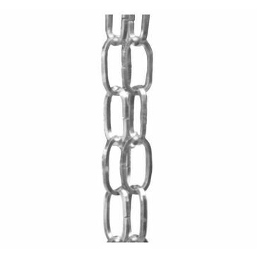 Stainless Gutta Rain Chain - Stainless Square Link - Pack of 10 x 1m lengths