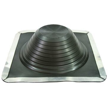 Aztec Master Flash Fix-A-Flash Large Base EPDM Pipe Flashing - Black (0mm - 381mm)