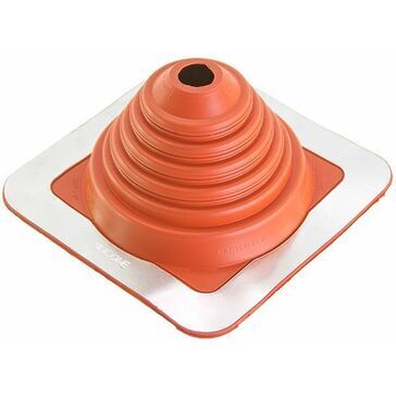 Aztec Master Flash Standard No 2 Silicone Pipe Flashing - Red (22mm - 101mm)