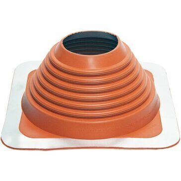 Aztec Master Flash Standard No 7 Silicone Pipe Flashing - Red (152mm - 279mm)