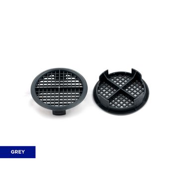 Timloc 70mm Push In Circular Soffit Roof Vents - Pack of 10