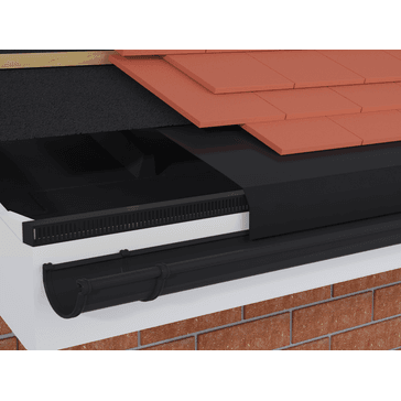 Timloc 3011-25 Over Fascia Vent Strip With 25mm Opening - 300mm (Pack of 10)