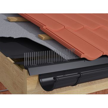 Timloc 900mm All-In-One Over Fascia Eaves Ventilation System &amp; Eaves Comb Filler - Pack of 10