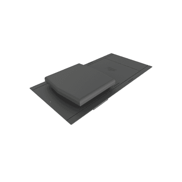 Timloc Universal Slate Ventilator (Black) - Pack of 5