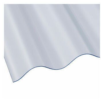 Corolux Miniature Profile PVC Corrugated Roof Sheet (Translucent) - 3050mm x 662mm x 0.8mm
