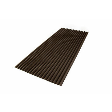 Onduline Mini Profile Corrugated Bitumen Roofing Sheet (Black) - 2000mm x 866mm x 2.6mm