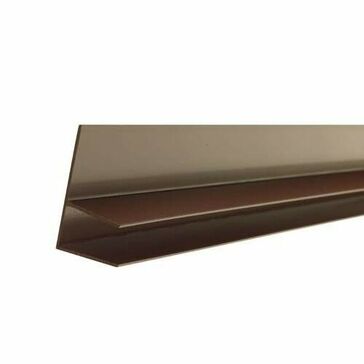 Corotherm 10mm PVC Side Flashing (Brown) - 3000mm