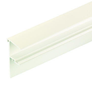 Corotherm 25mm PVC Side Flashing (White) - 3000mm