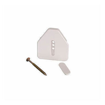 Corotherm Self Supporting Roofing End Caps (White)